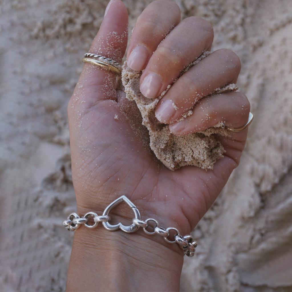 Mosquetón Corazón Bracelet