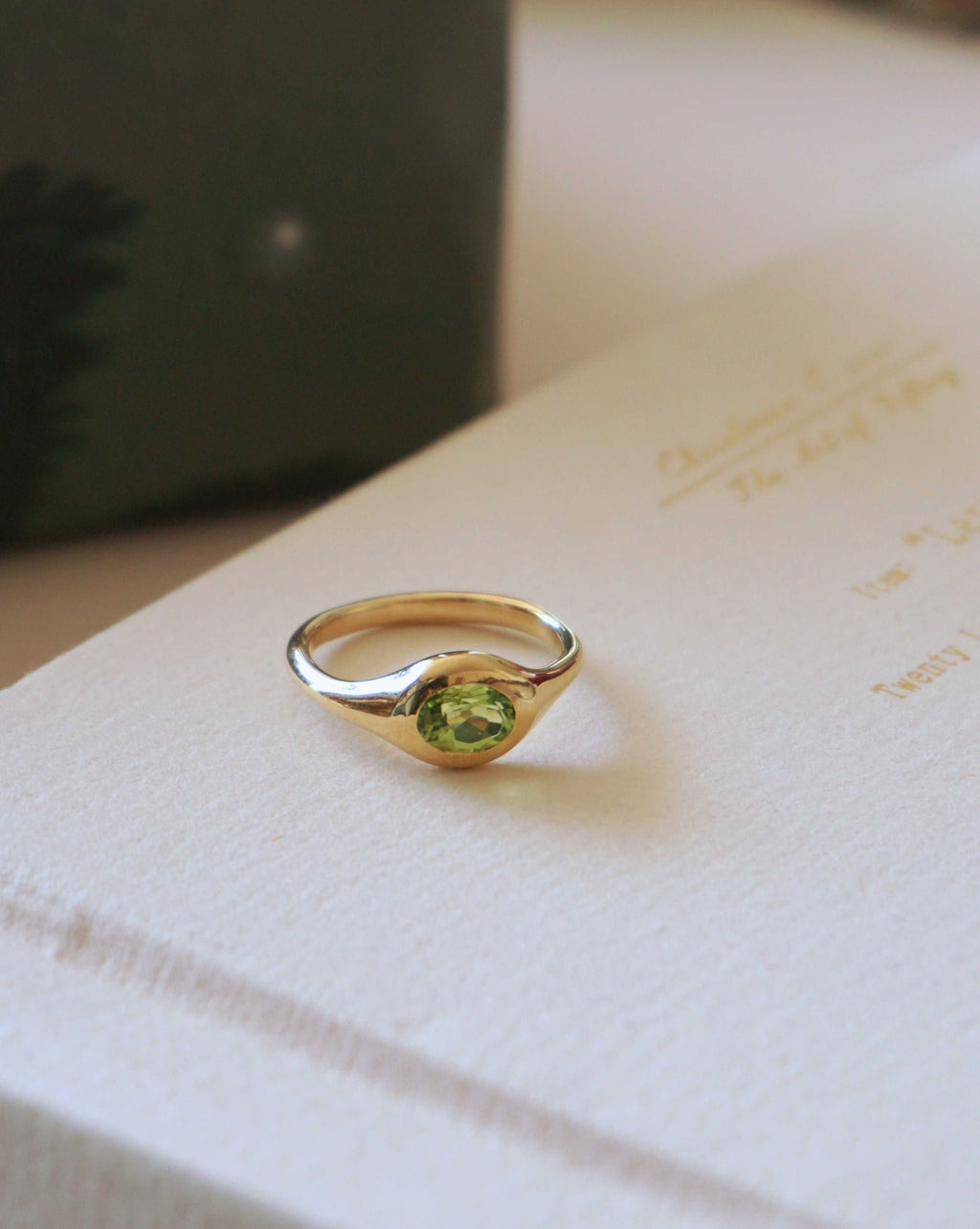 Anillo Candy Peridot 10