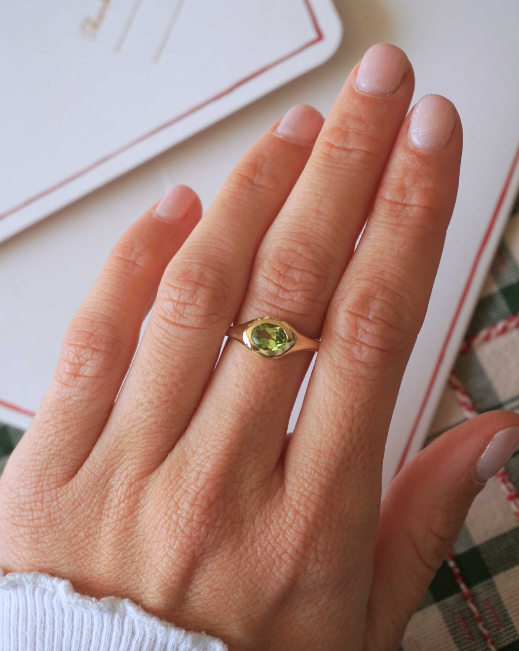 Anillo Candy Peridot 10