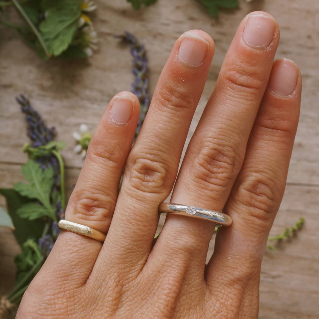 Anillo Rust Diamante