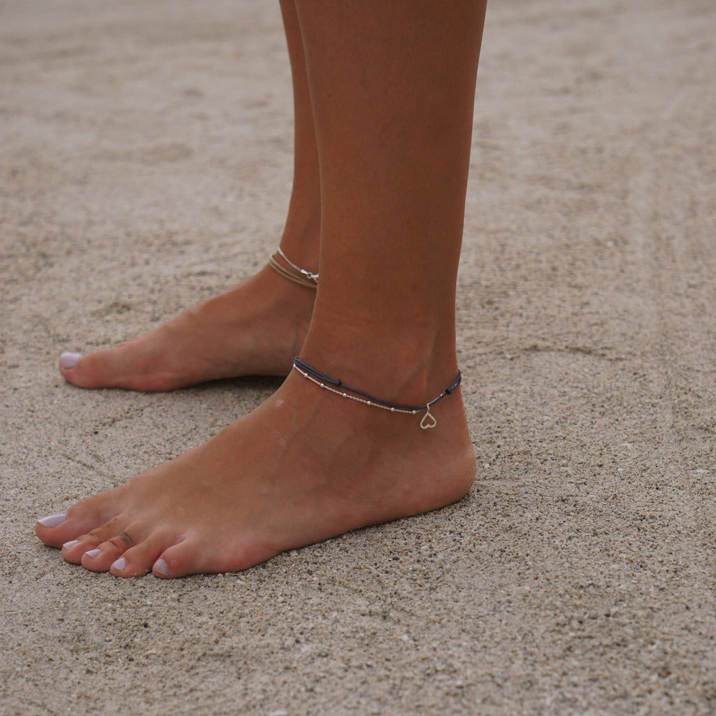 Bracelet de cheville boules