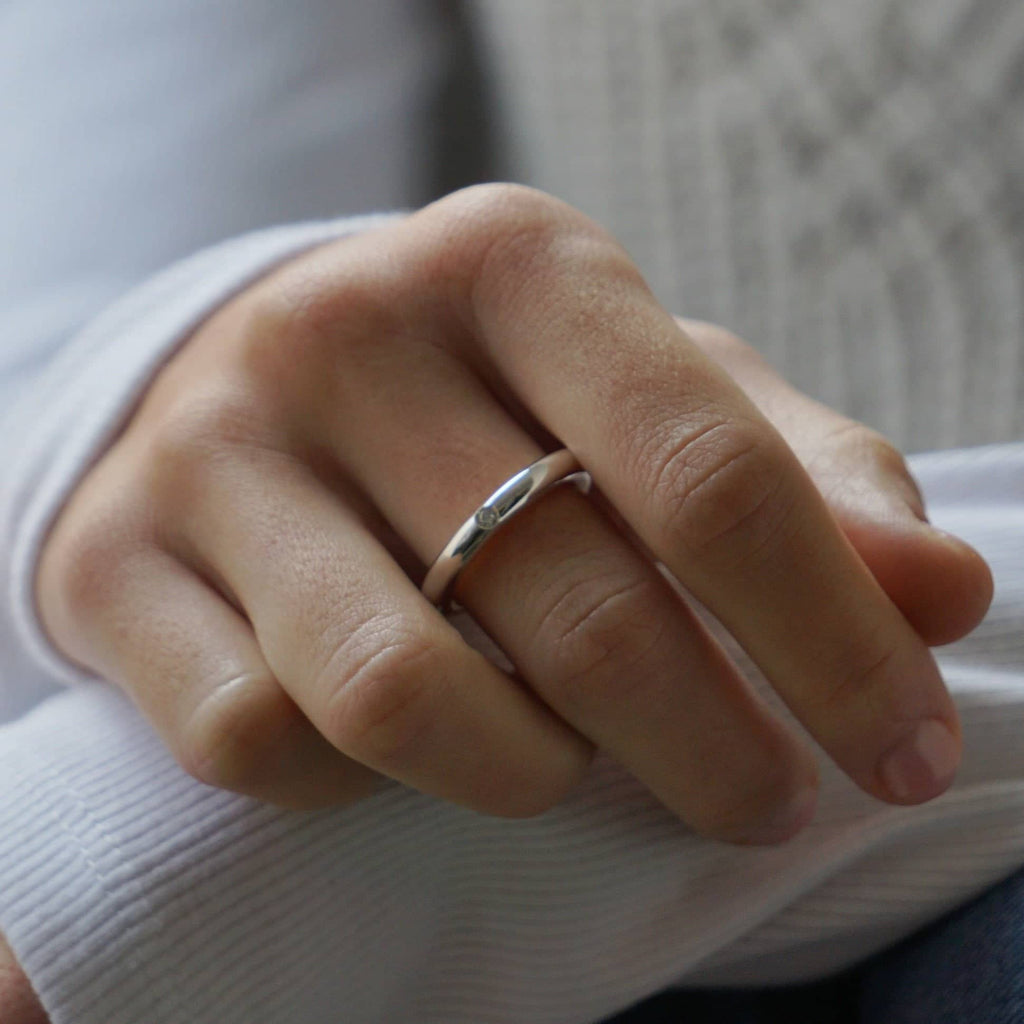 Rust Diamond Ring