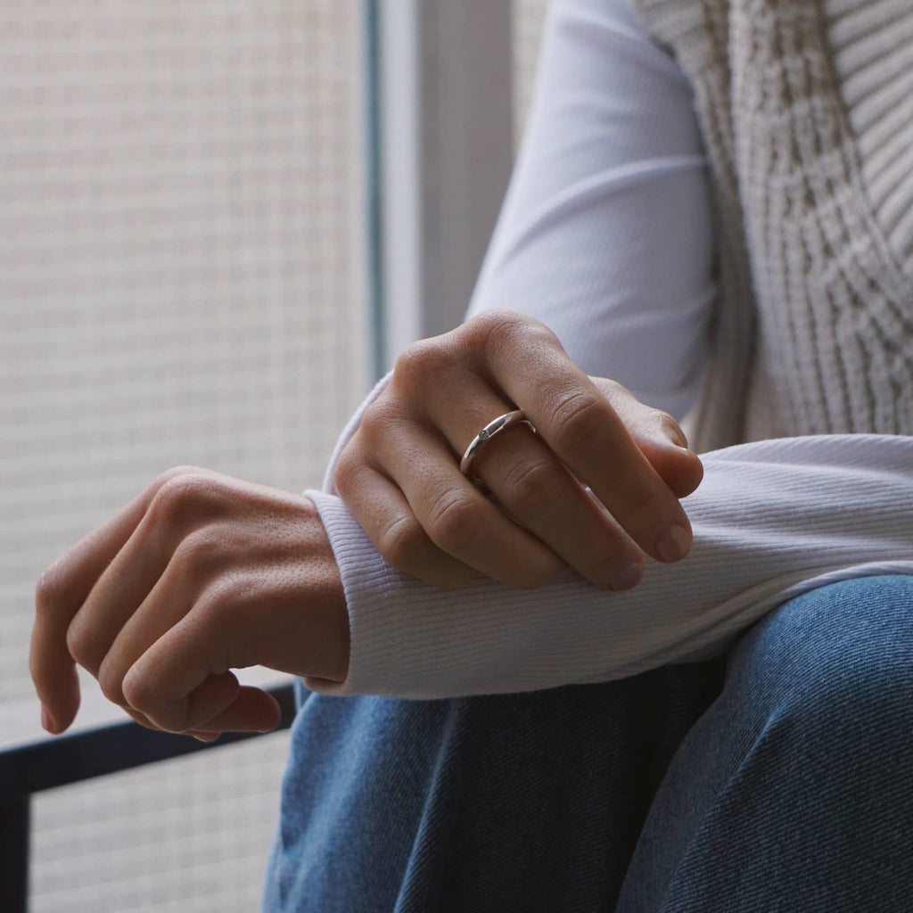 Rust Diamond Ring