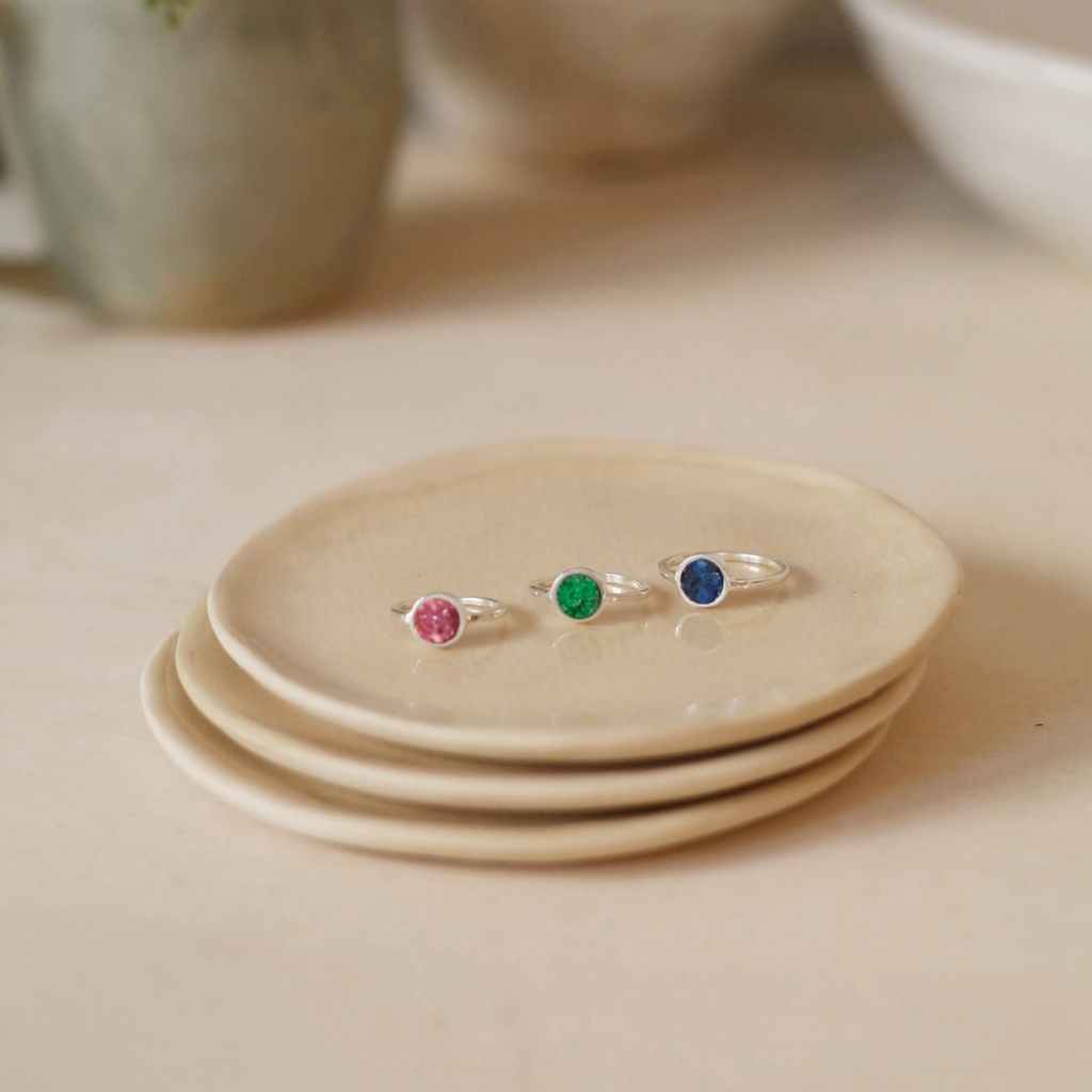 Bague Lune Lapis Lazuli